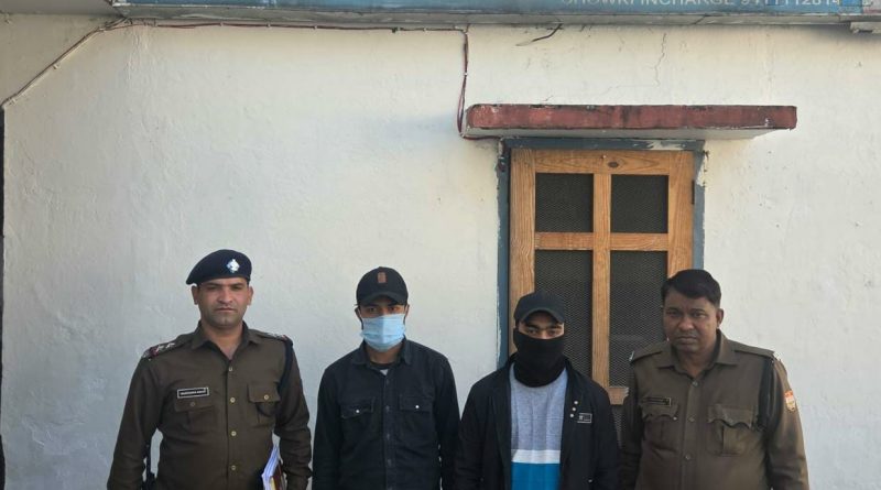 पकडे गये पत्रकार हेम भट्ट के दो हमलावर कैफ और ताबिश,तीसरे समीर की तलाश