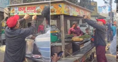 राजू नानू कचोरी वाला निकला आरिफ,हंगामा,स्टीकर हटवाया