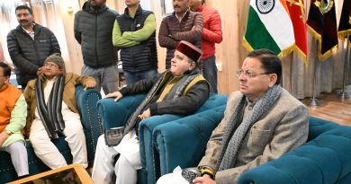 मुमं धामी ने की बद्रीनाथ धाम मास्टर प्लान की ग्राउंड जीरो पर समीक्षा