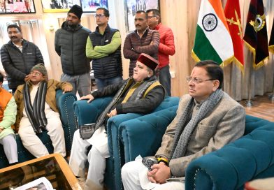 मुमं धामी ने की बद्रीनाथ धाम मास्टर प्लान की ग्राउंड जीरो पर समीक्षा