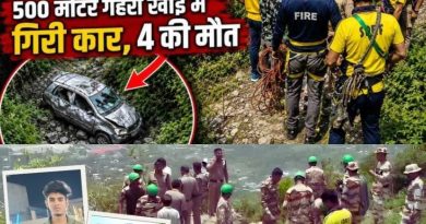 मसूरी में ढाल पर अनियंत्रित कार खाई में,सभी चार पर्यटकों की जान गई मसूरी में ढाल पर अनियंत्रित कार खाई में,सभी चार पर्यटकों की जान गई