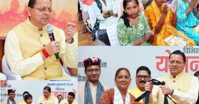 धामी ने की श्रमिक मेडिकल मोबाइल वैनों का फ्लैगऑफ