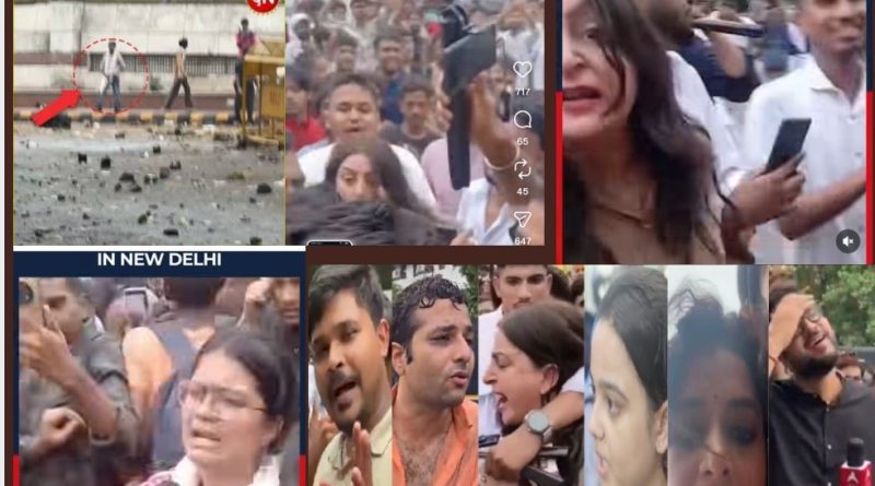 क्या बताते हैं कॉकरोच प्रदर्शन में पत्रकारों पर हमले ?अराजकता?