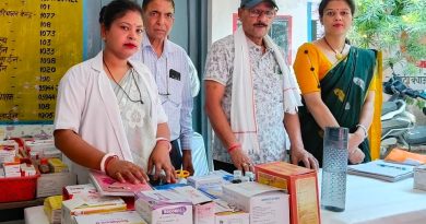 हिन्दुस्तान जिंक के स्वास्थ्य सेवा पहल में आयोजित शिविरों में 1100 से अधिक ग्रामीण लाभान्वित