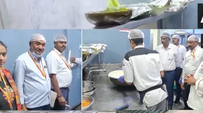 5 स्टार होटल,बासी दूध,फंफूद लगी सब्ज़ियां, शाकाहार-मांसाहार गड्ड-मड्ड….