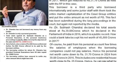 20 हजार करोड़ नही,₹3,992 करोड़ क्लेम से ₹620 करोड़ सेटल हो चुके, लेनदारों को ₹1,063 करोड़ भुगतान का दे रखा है ऑफर:सुभाष चंद्रा