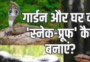 सांप घर न आए, क्या करें?भगाने को क्या करें,समझें सर्प प्रकृति